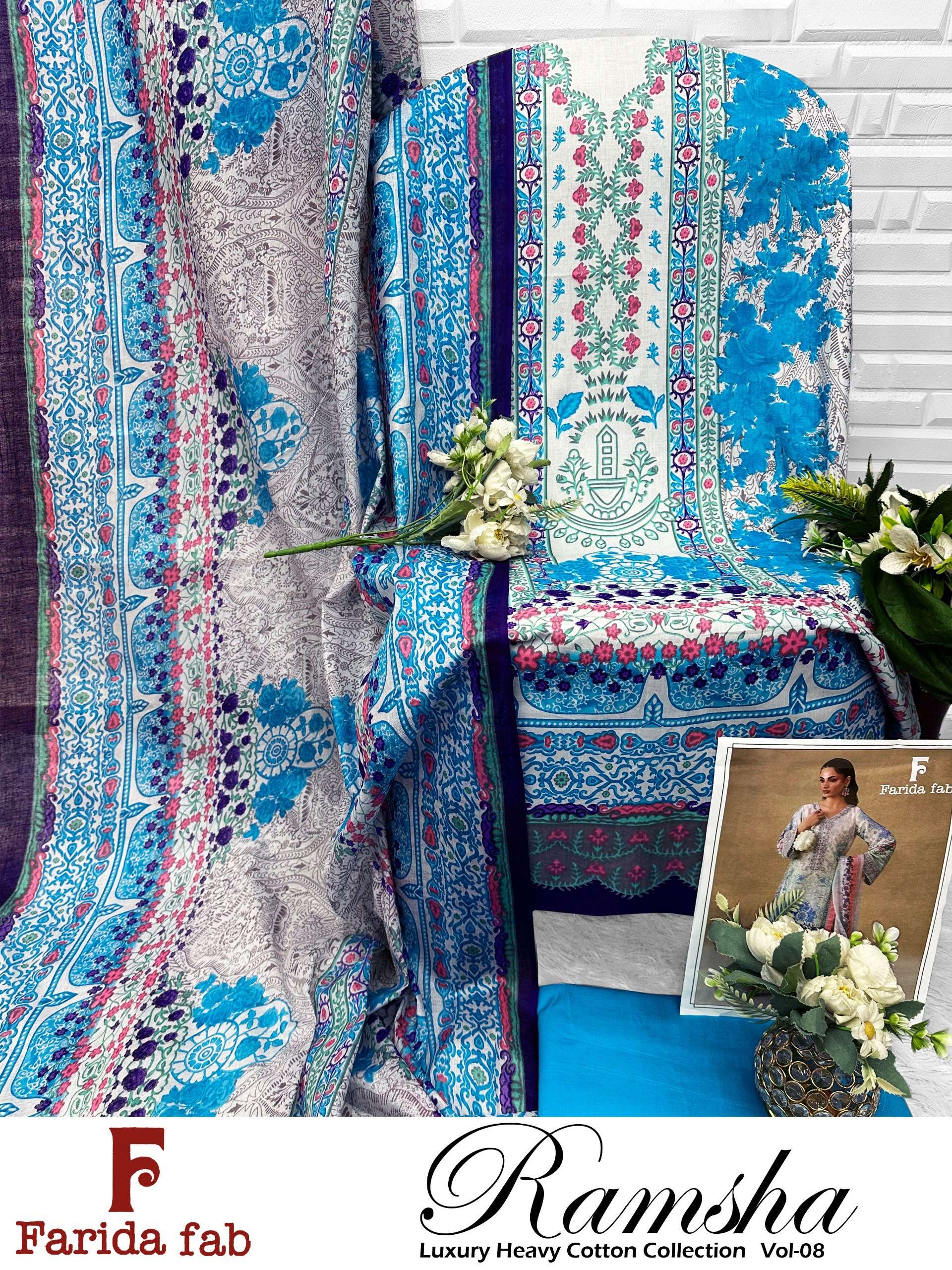 RAMSHA VOL - 08 BY FARIDA FAB - 08