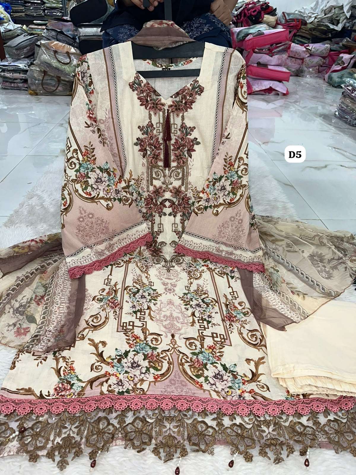 RTW Falah Premium Cotton Colleciton Code - RTW05 By Jal Jade Insert - 05