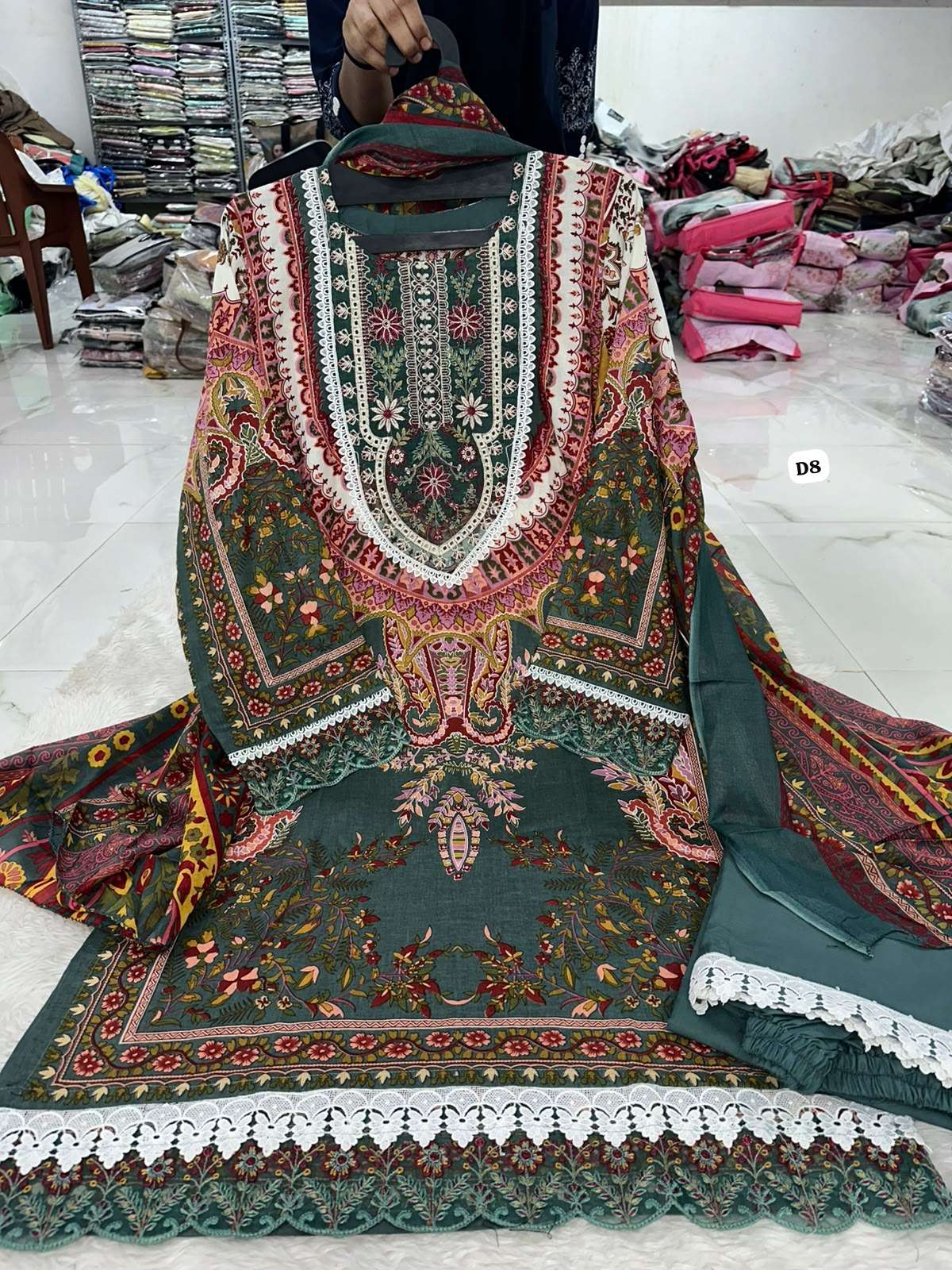 RTW Falah Premium Cotton Colleciton Code - RTW06 By Falah Designet Suits - 03