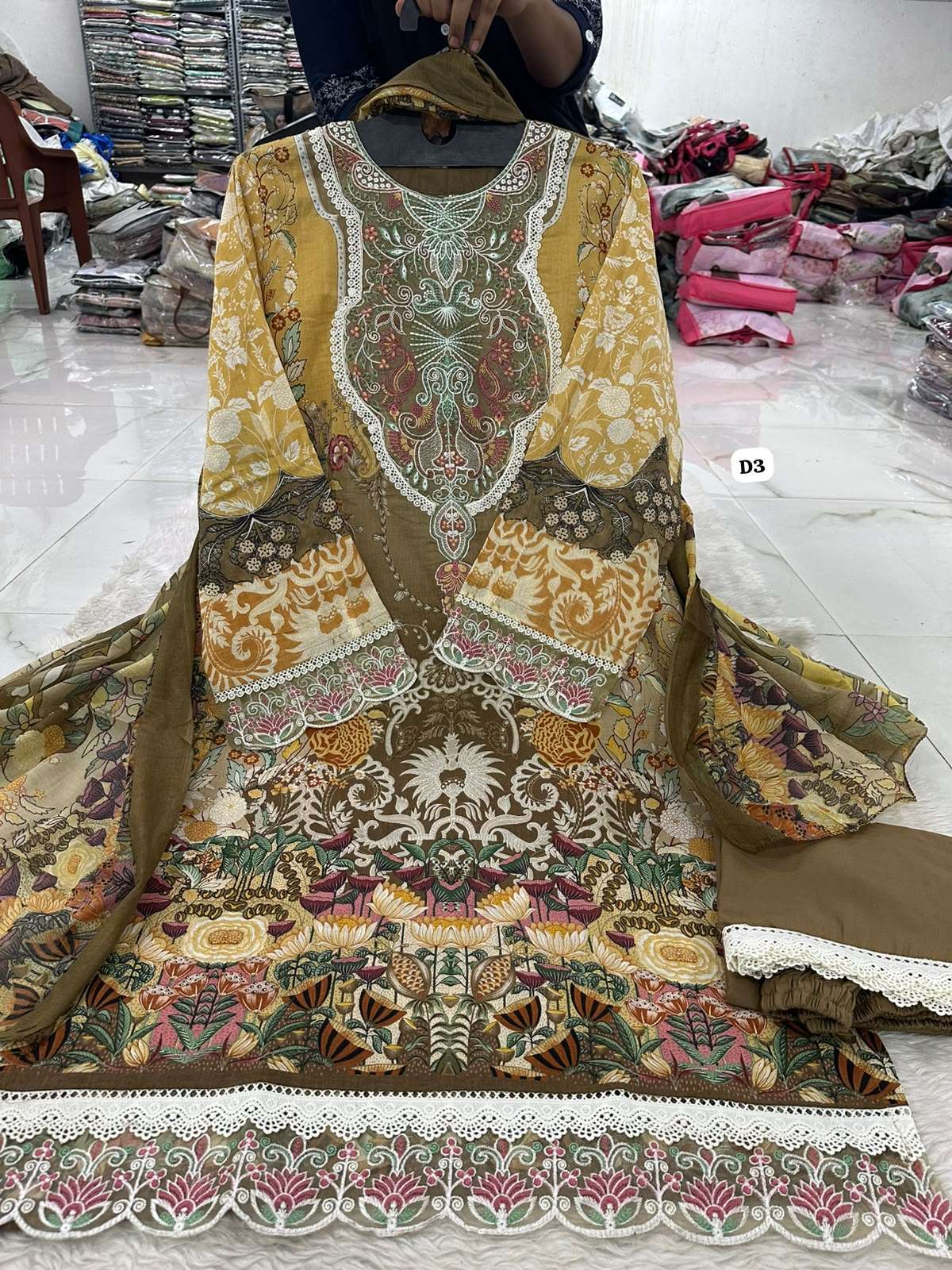 RTW Falah Premium Cotton Colleciton Code - RTW06 By Falah Designet Suits - 05