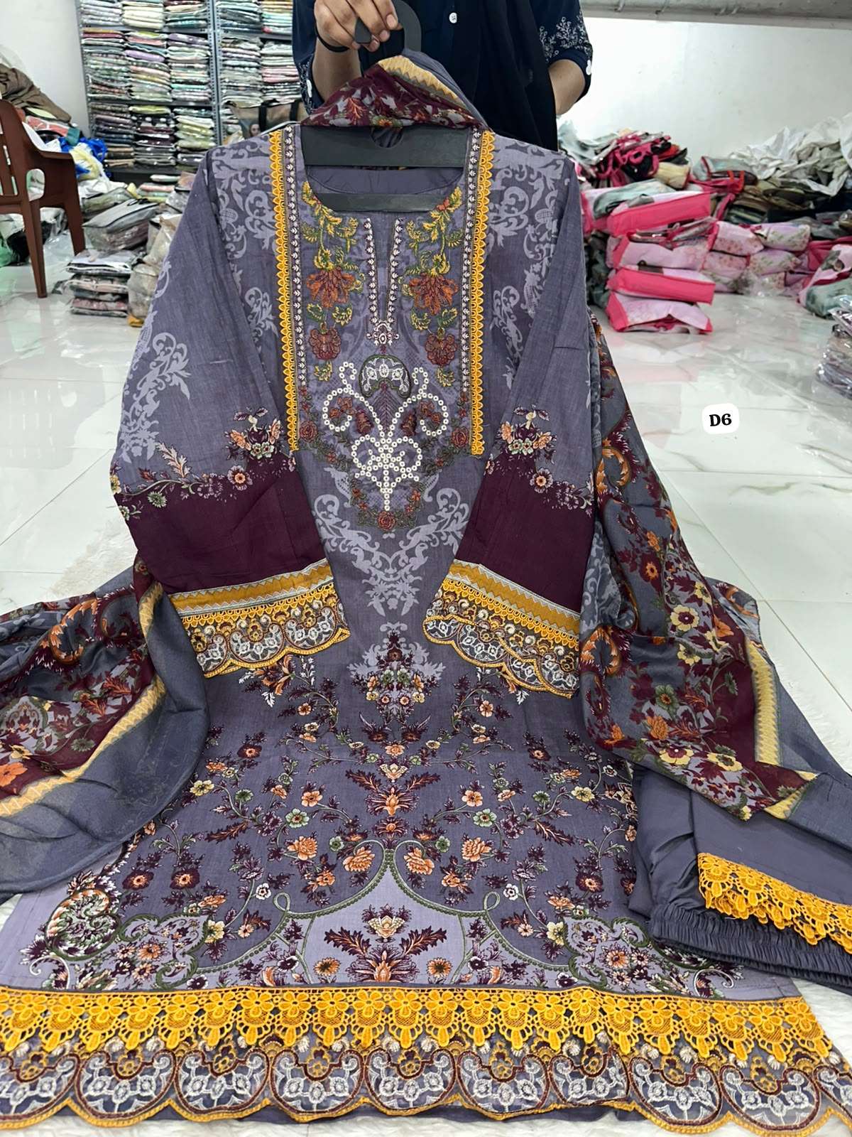 RTW Falah Premium Cotton Colleciton Code - RTW06 By Falah Designet Suits - 07