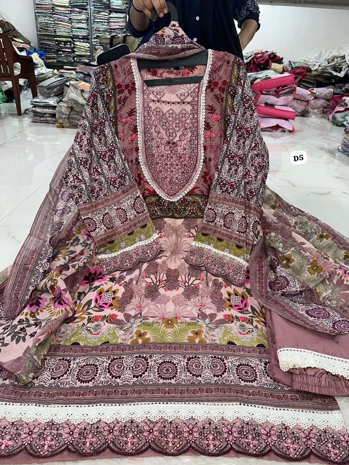 RTW Falah Premium Cotton Colleciton Code - RTW06 By Falah Designet Suits - 15