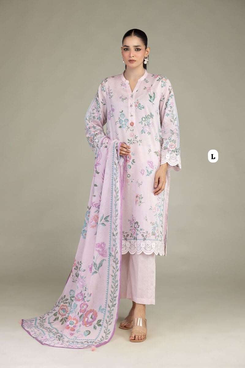 RTW LAWN PRET OPEN & MODEL PICS BY KHAADI - 01