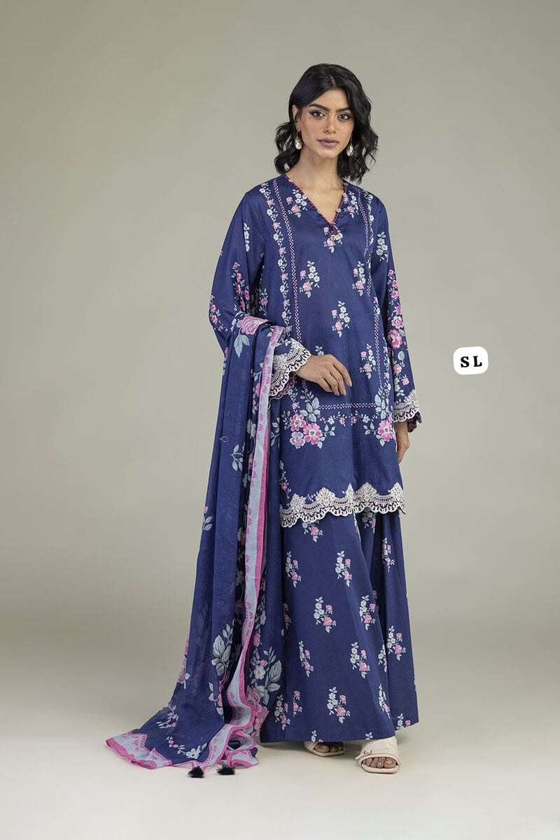 RTW LAWN PRET OPEN & MODEL PICS BY KHAADI - 05