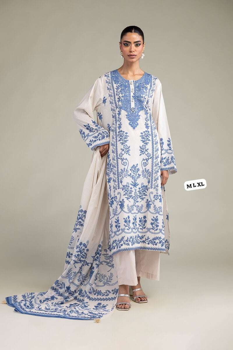 RTW LAWN PRET OPEN & MODEL PICS BY KHAADI - 09