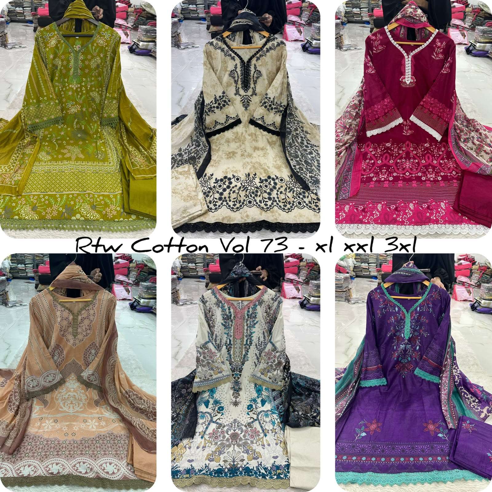 RTW PRINTED COTTON COLLECTION VOL - 73 BY RTW - 01 - 06