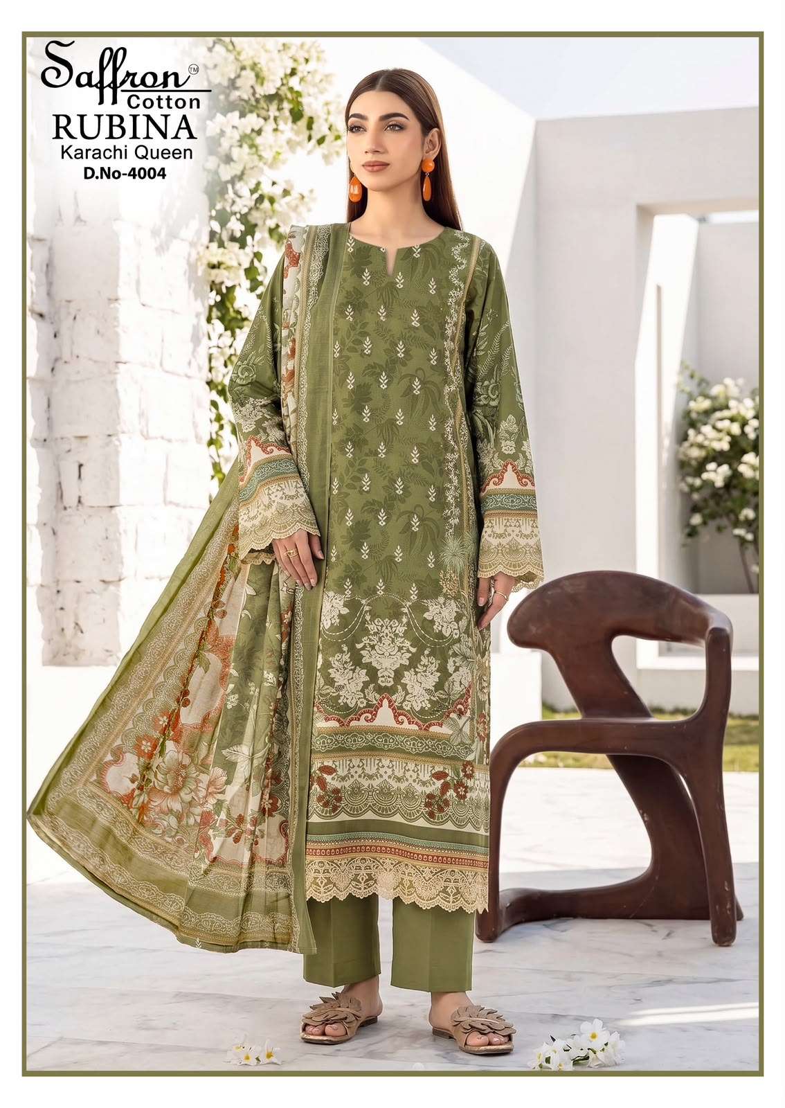RUBINA KARACHI QUEEN VOL - 04 BY SAFFRON COTTON - 04
