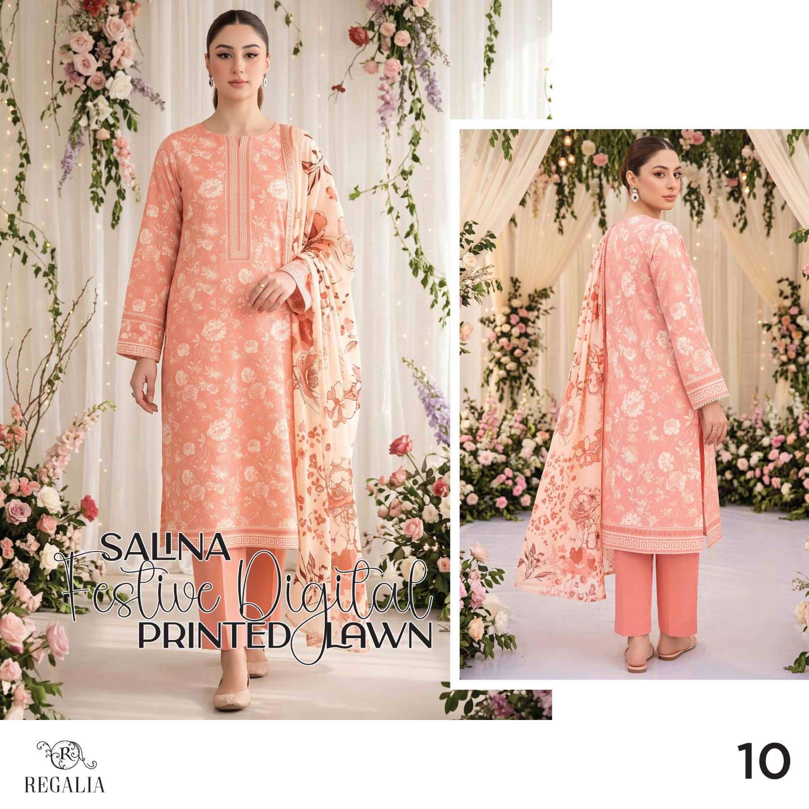 SALINA FESTIVE LAWN COLLECTION BY REGALIA - 10