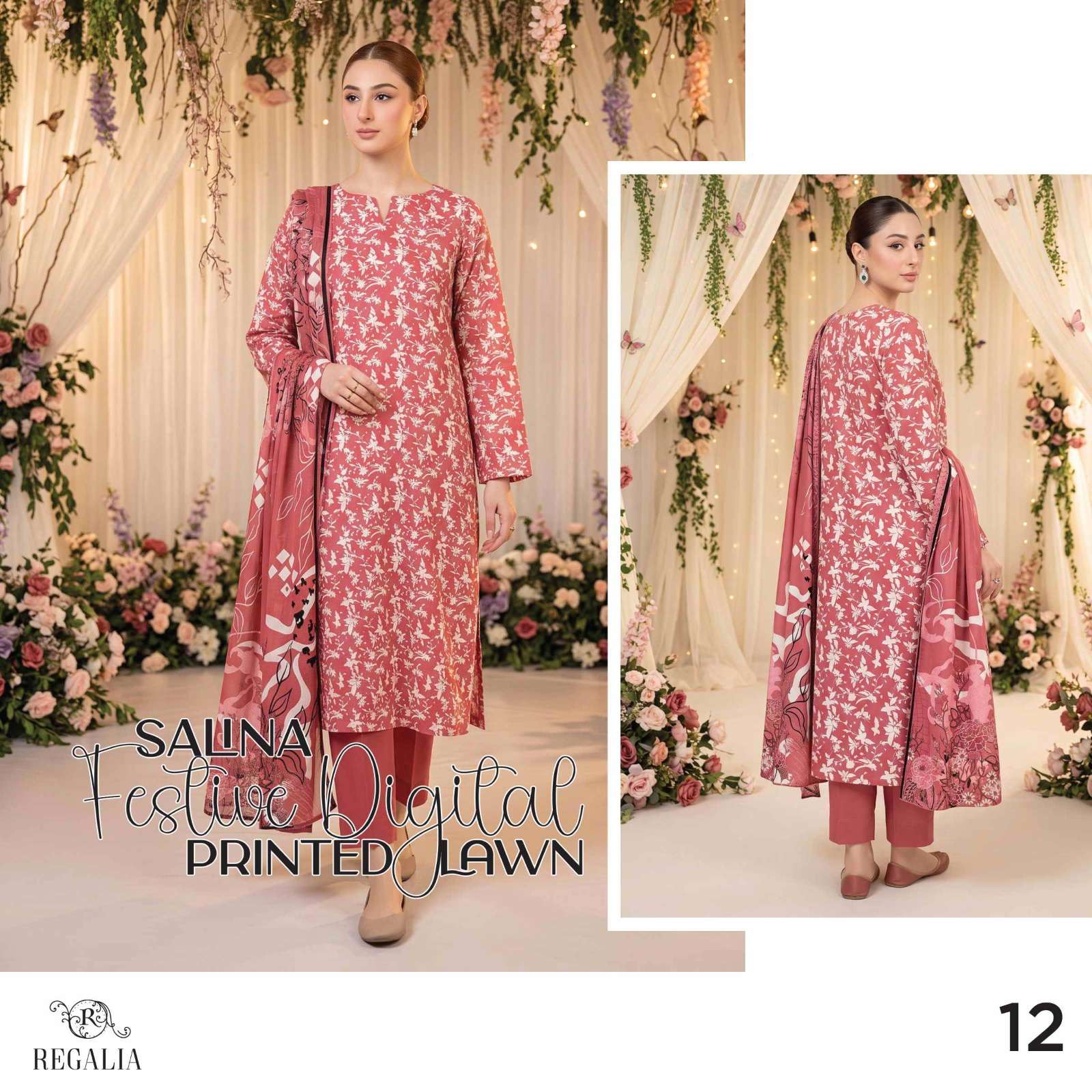 SALINA FESTIVE LAWN COLLECTION BY REGALIA - 12