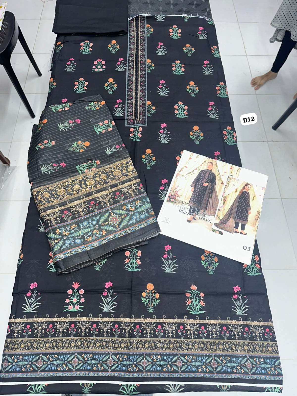 SALINA FESTIVE LAWN COLLECTION OPEN PICS BY REGALIA - 04