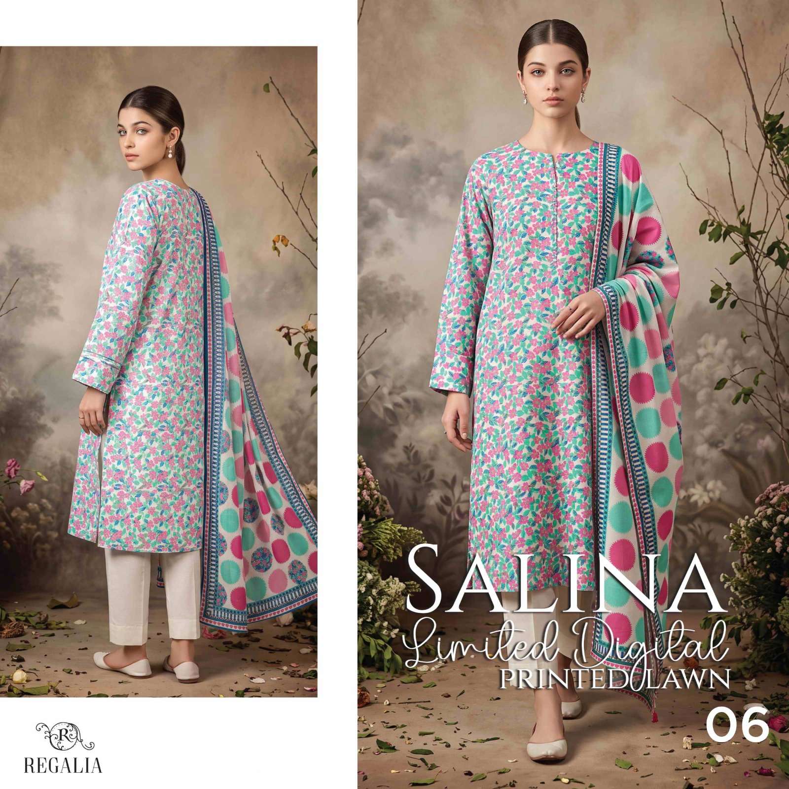 SALINA LIMITED EDITION LAWN COLLECTION BY REGALIA - 06