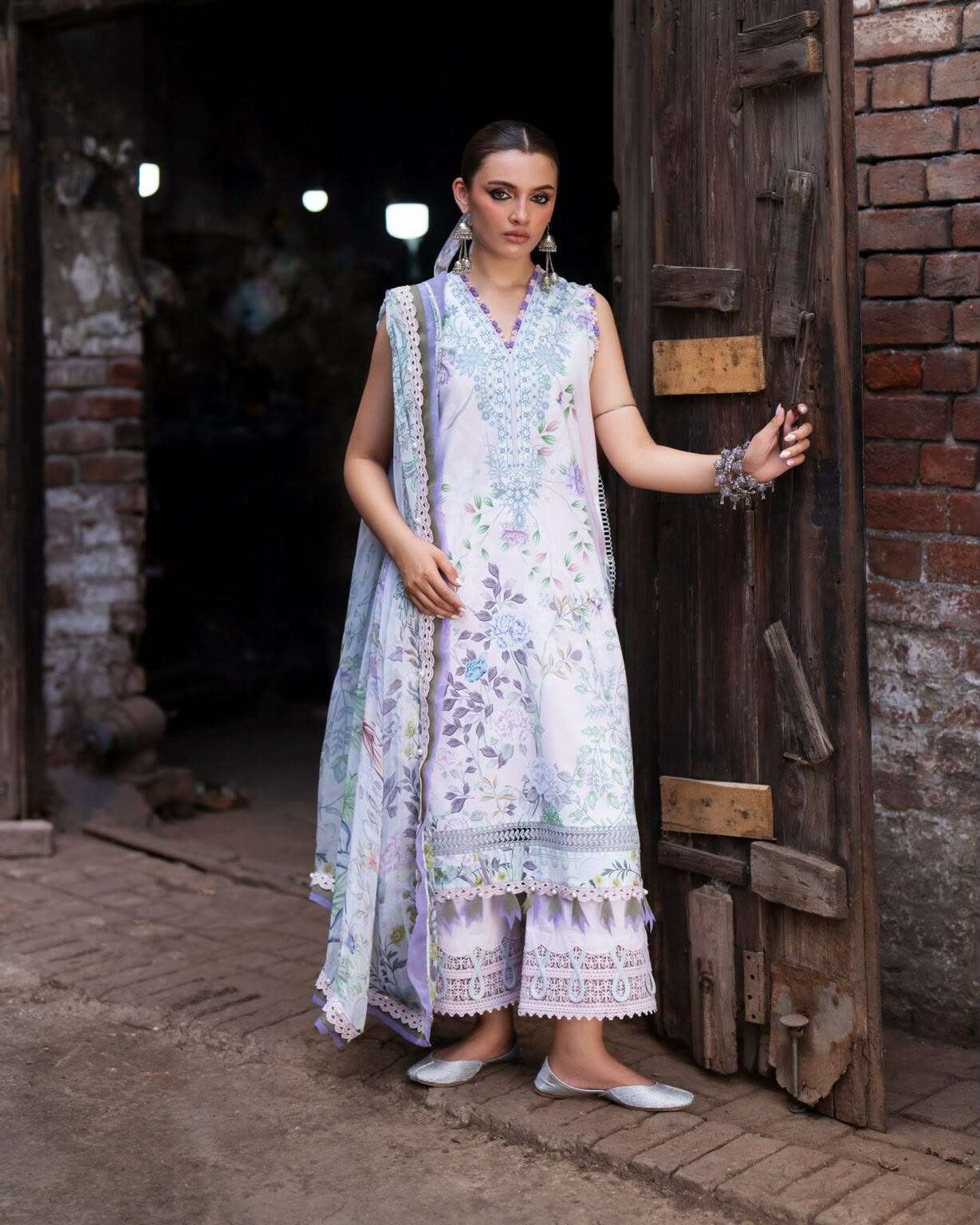 URBANE CHIFFON LAWN COLLECTION VOL - 02 OPEN & MODEL PICS BY JADE - 05