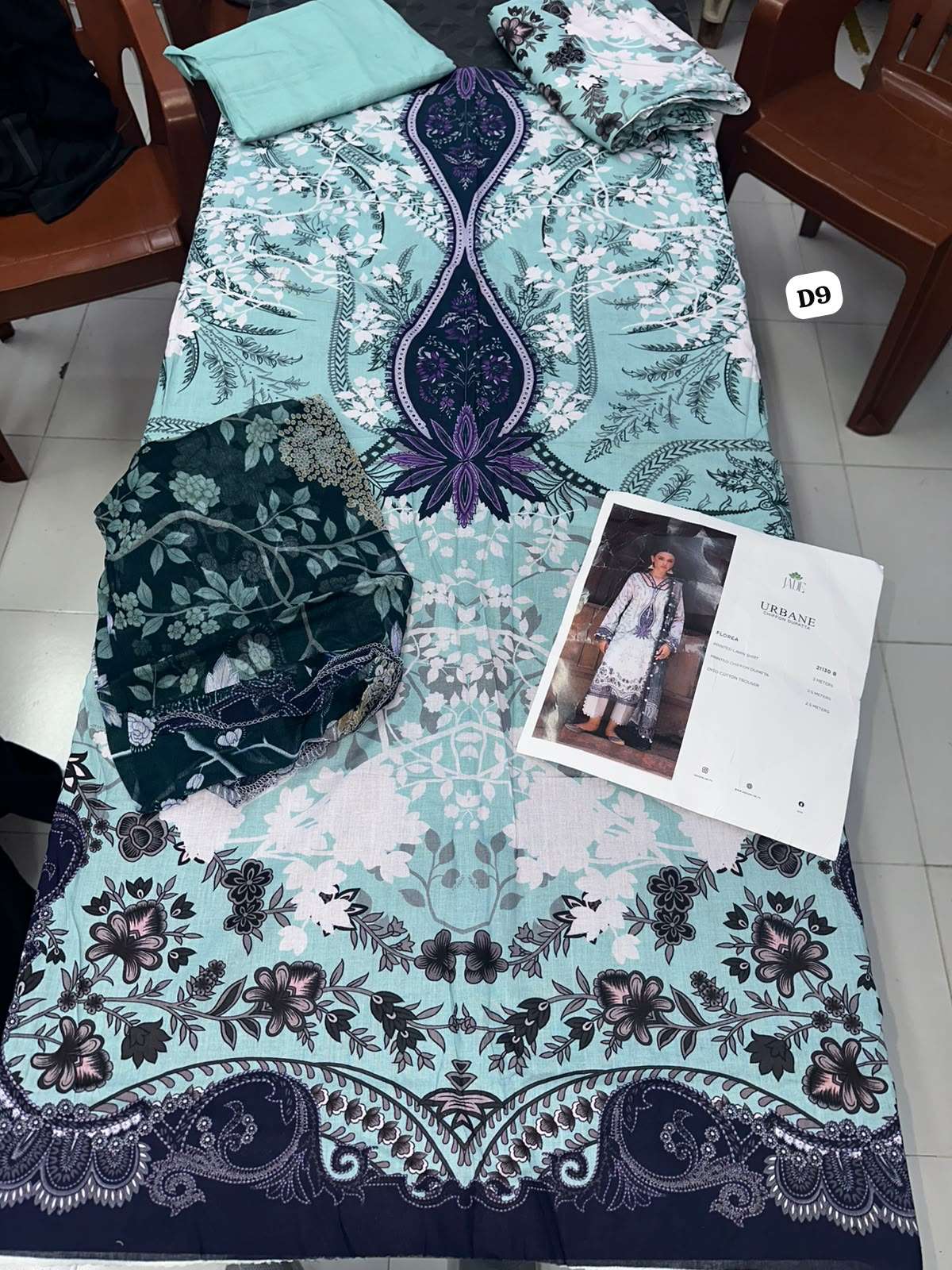 URBANE CHIFFON LAWN COLLECTION VOL - 02 OPEN & MODEL PICS BY JADE - 18