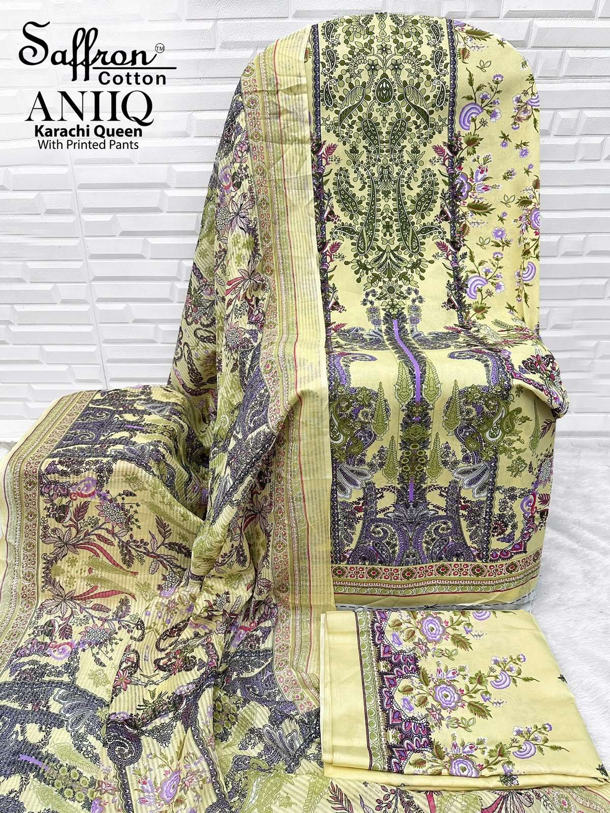 ANIQ KARACHI QUEEN BY SAFFRON COTTON - 10
