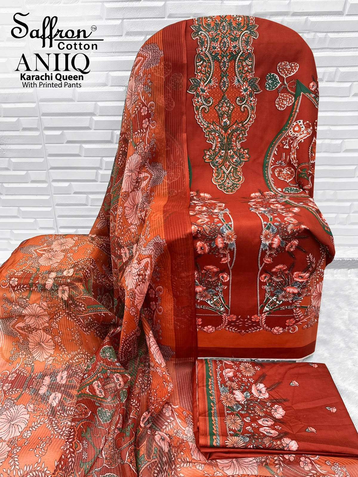 ANIQ KARACHI QUEEN BY SAFFRON COTTON - 12