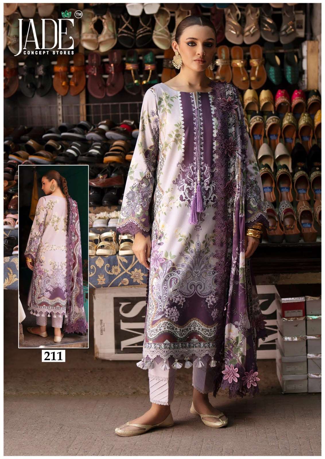 CHEVRON EXCLUSIVE HEAVY COTTON VOL - 22 BY JADE - 01