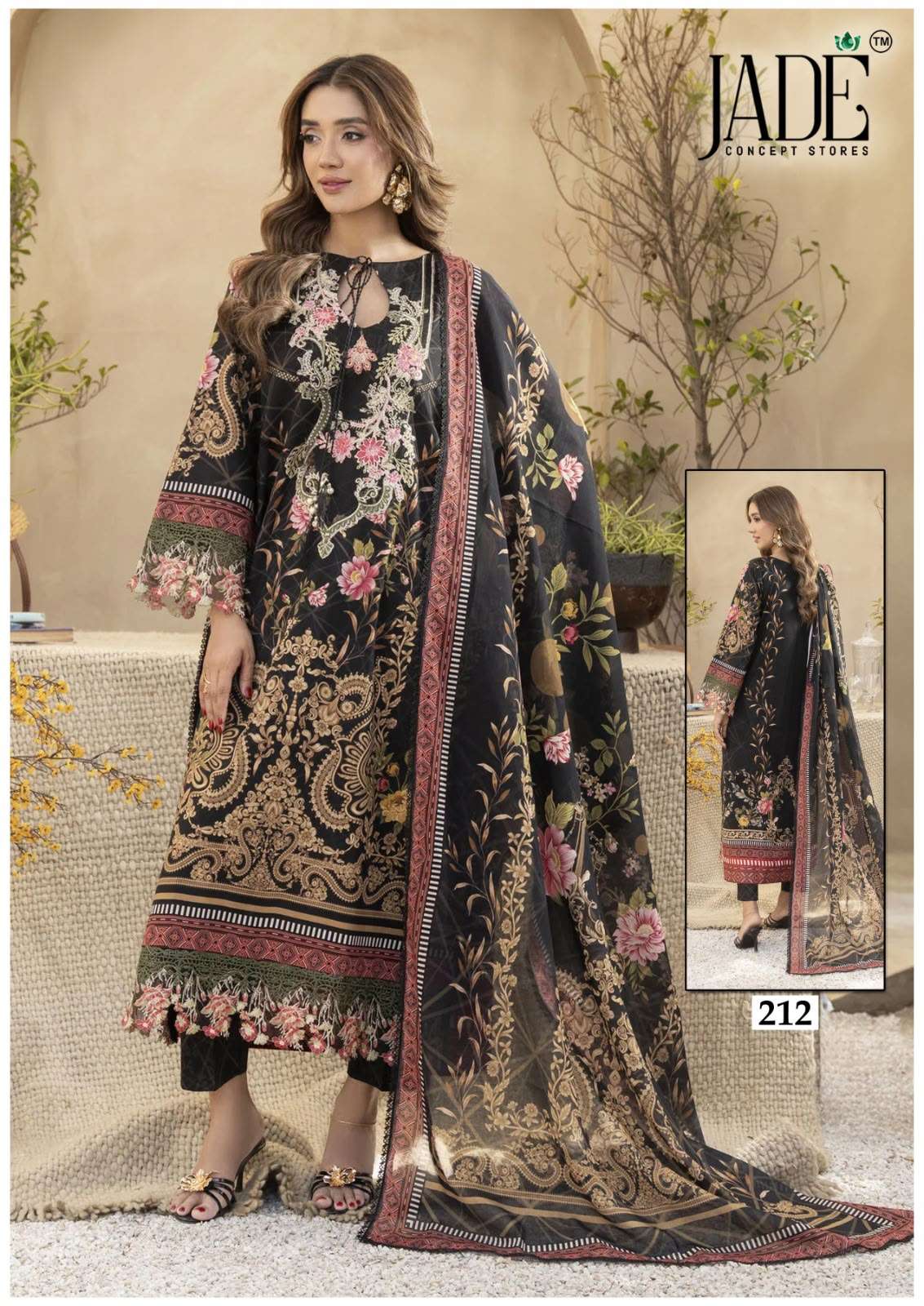 CHEVRON EXCLUSIVE HEAVY COTTON VOL - 22 BY JADE - 02