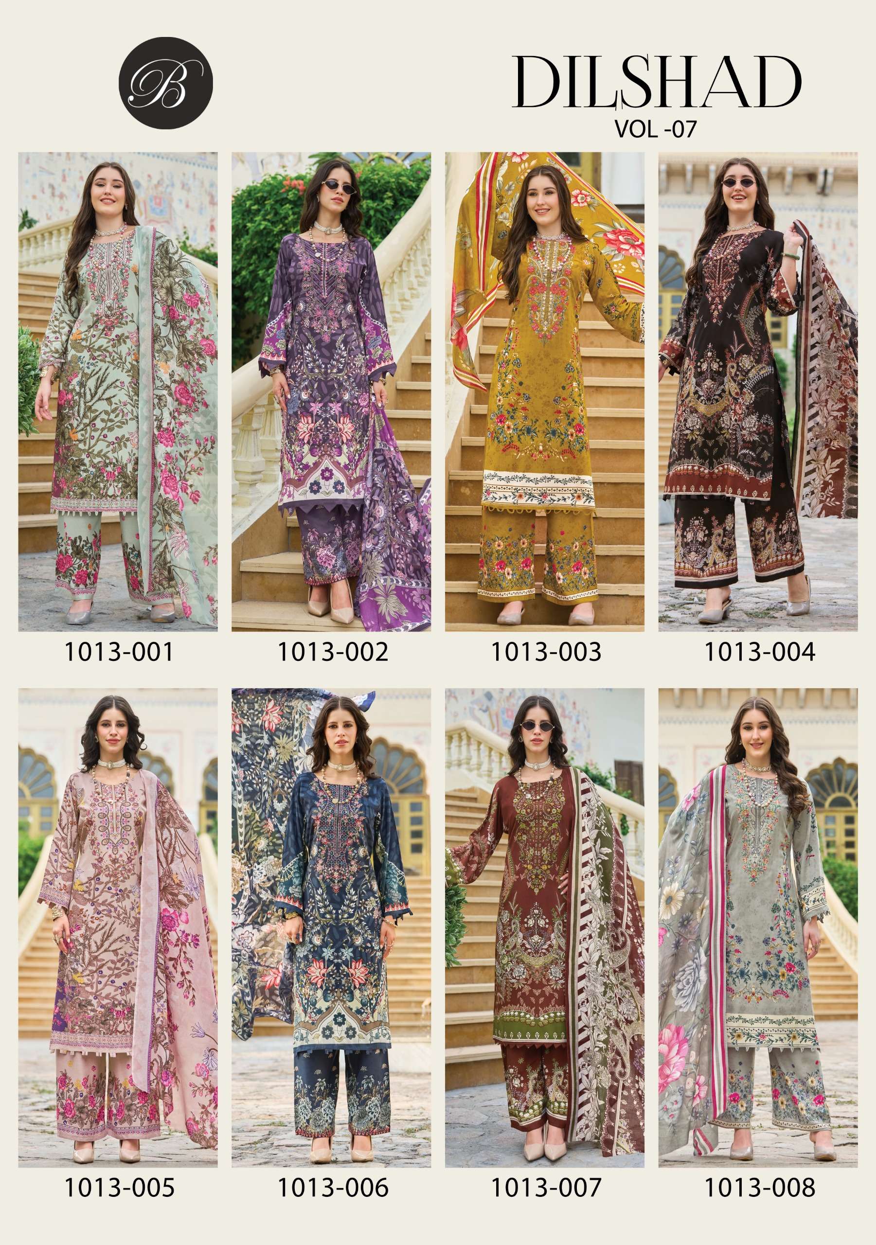DILSHAD VOL - 07 BY BELLIZA - 01 - 08
