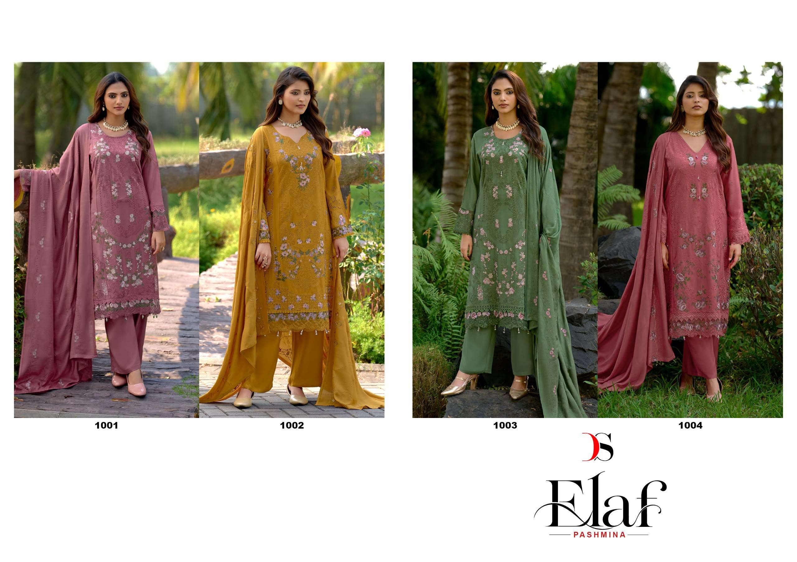 ELAF PASHMINA COLLECTION BY DEEPSY SUITS - 01 - 04