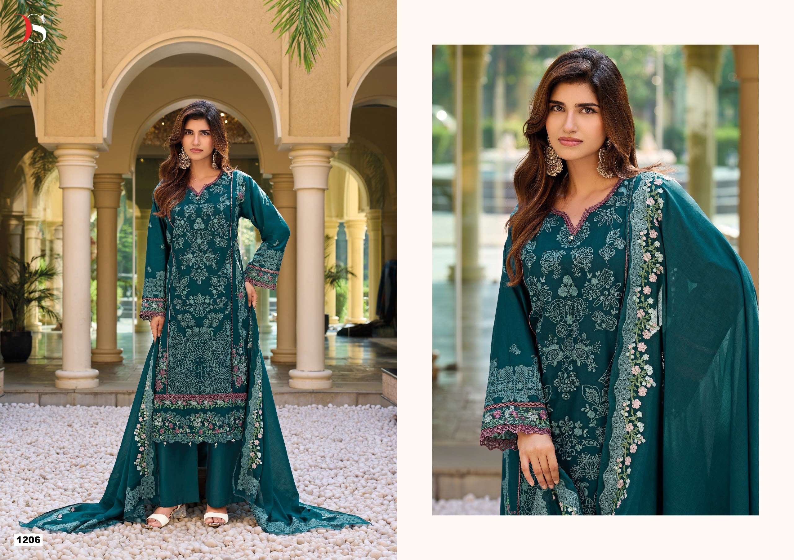 ELAF PREMIUM - 12 LUXURY LAWN MODEL PICS BY DEEPSY SUITS - 06