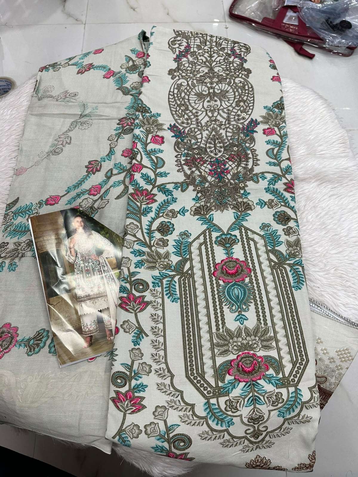 Falah Premium Cotton Colleciton Code - 50188 By Falah Designer Suits - 04