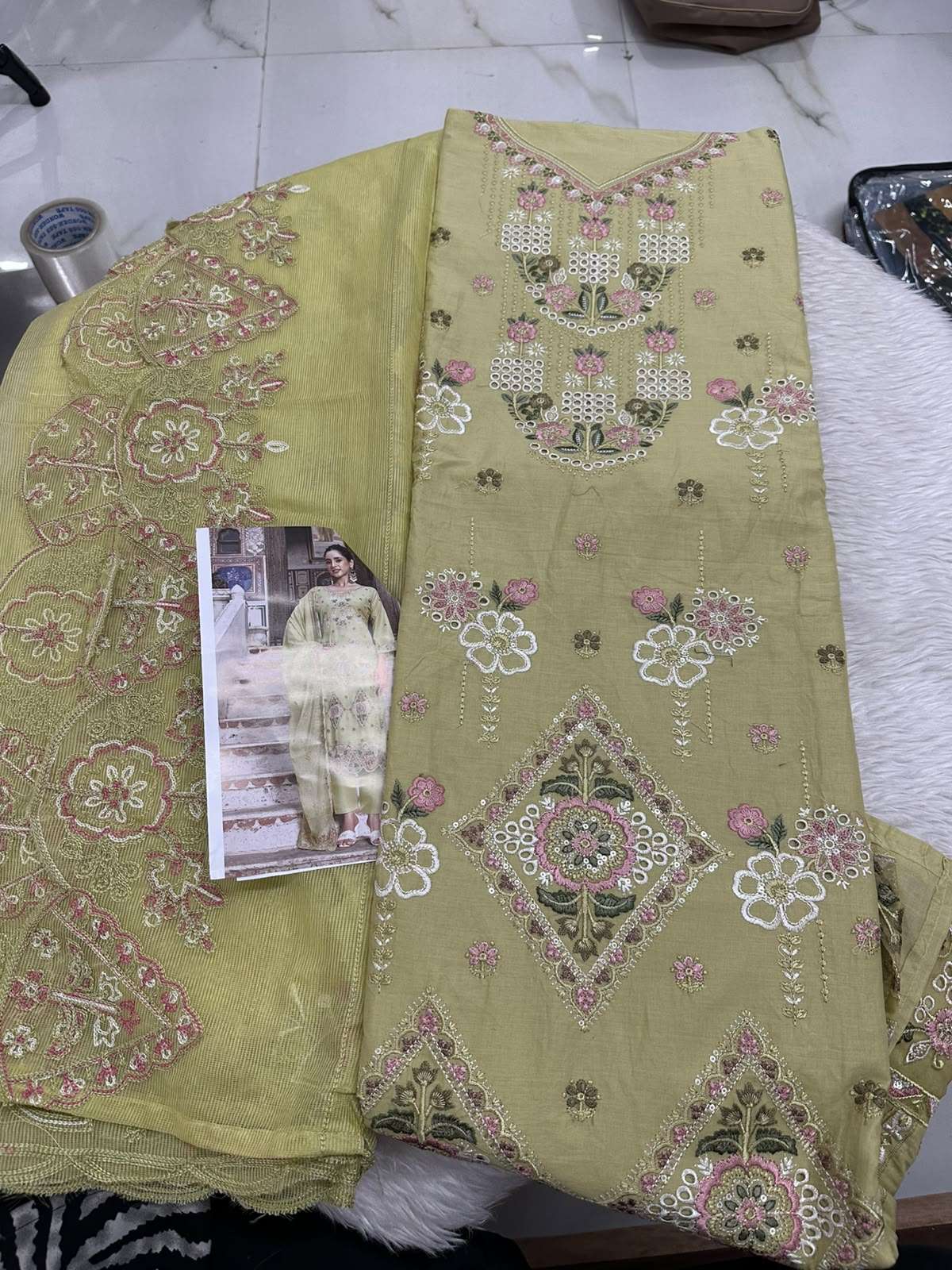 Falah Premium Cotton Colleciton Code - 50190 By Falah Designer Suits - 05