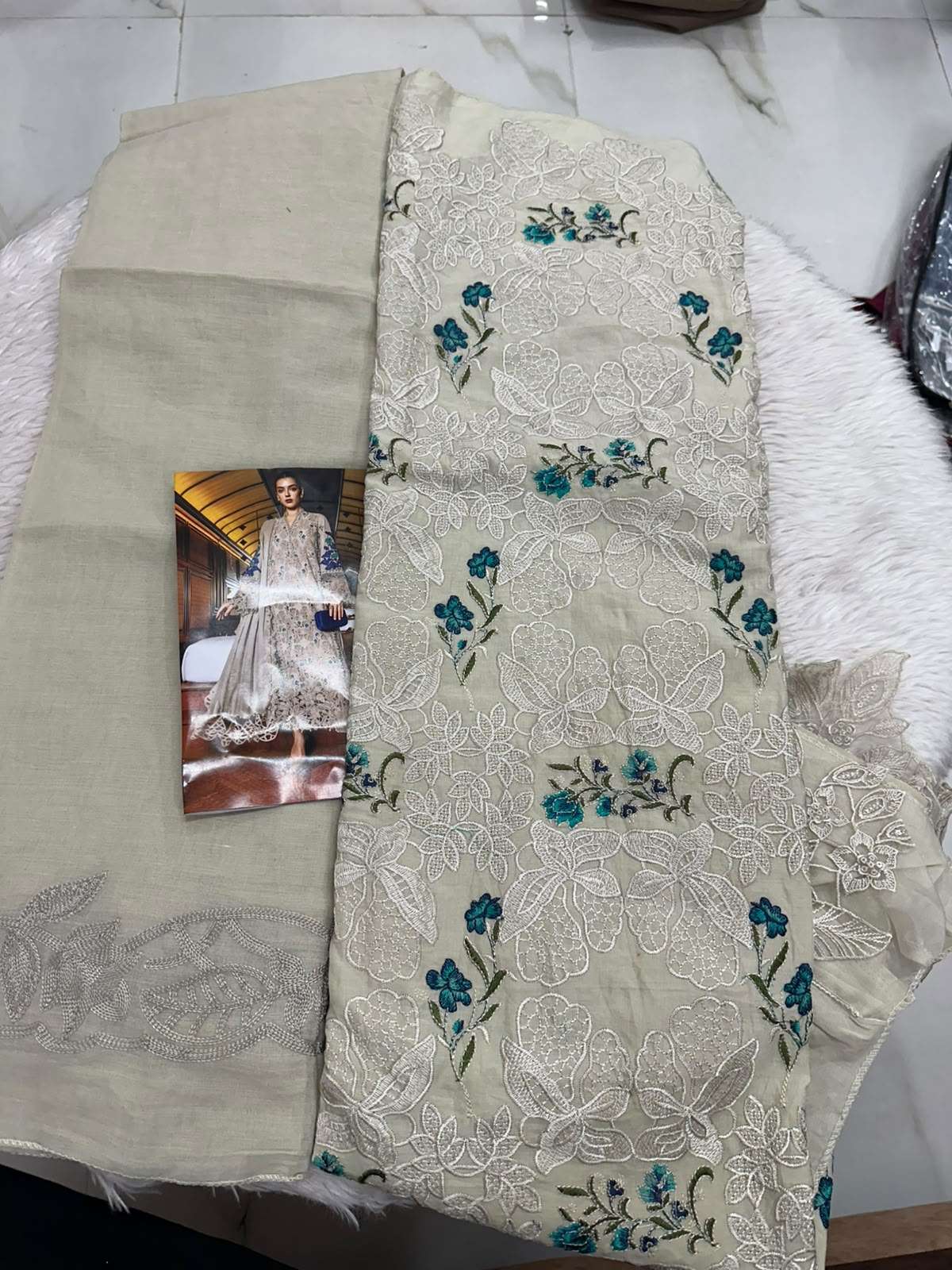 Falah Premium Cotton Colleciton Code - 50191 By Falah Designer Suits - 01