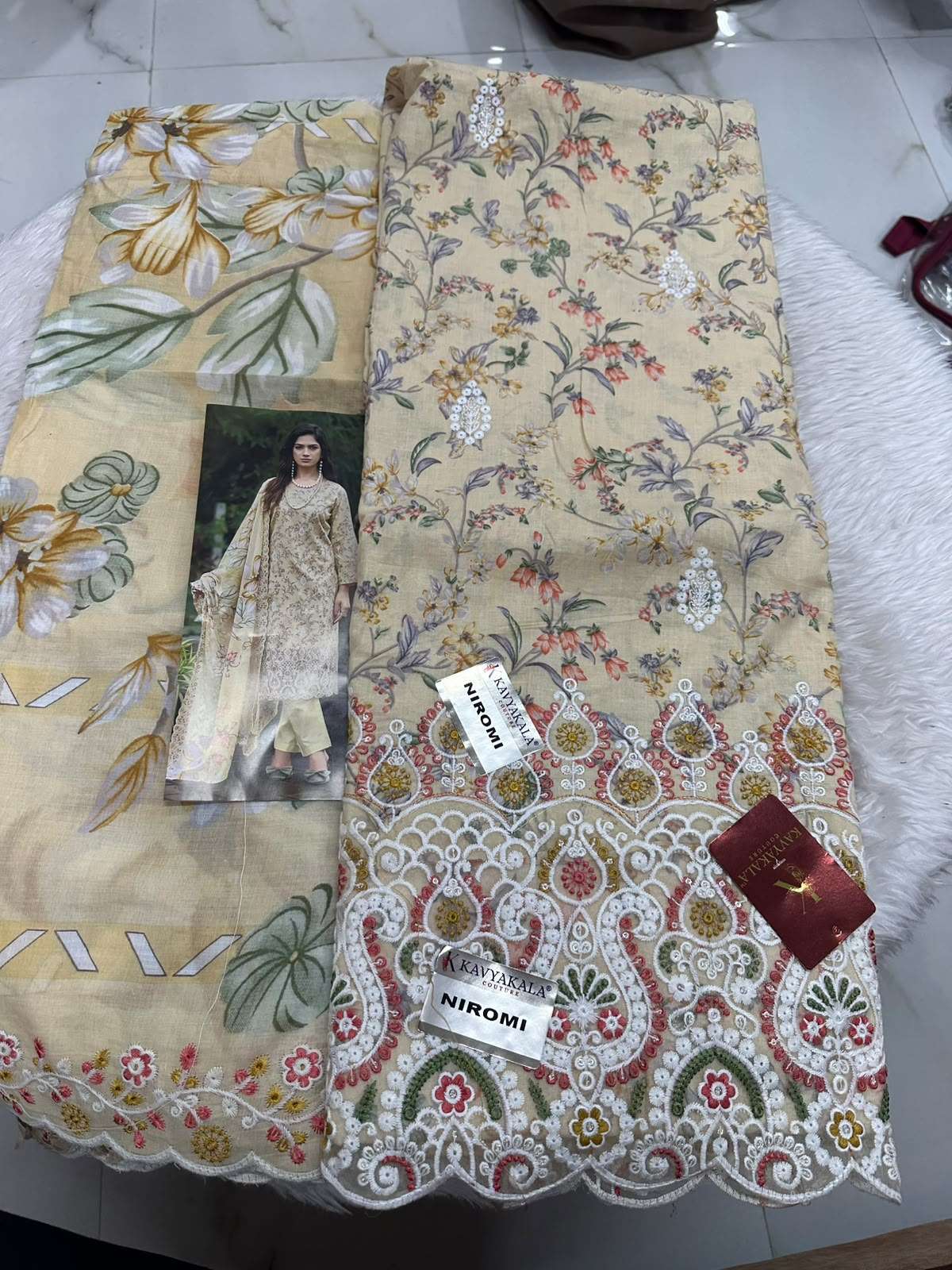 Falah Premium Cotton Colleciton Code - 50192 By Falah Designer Suits - 01 - 08