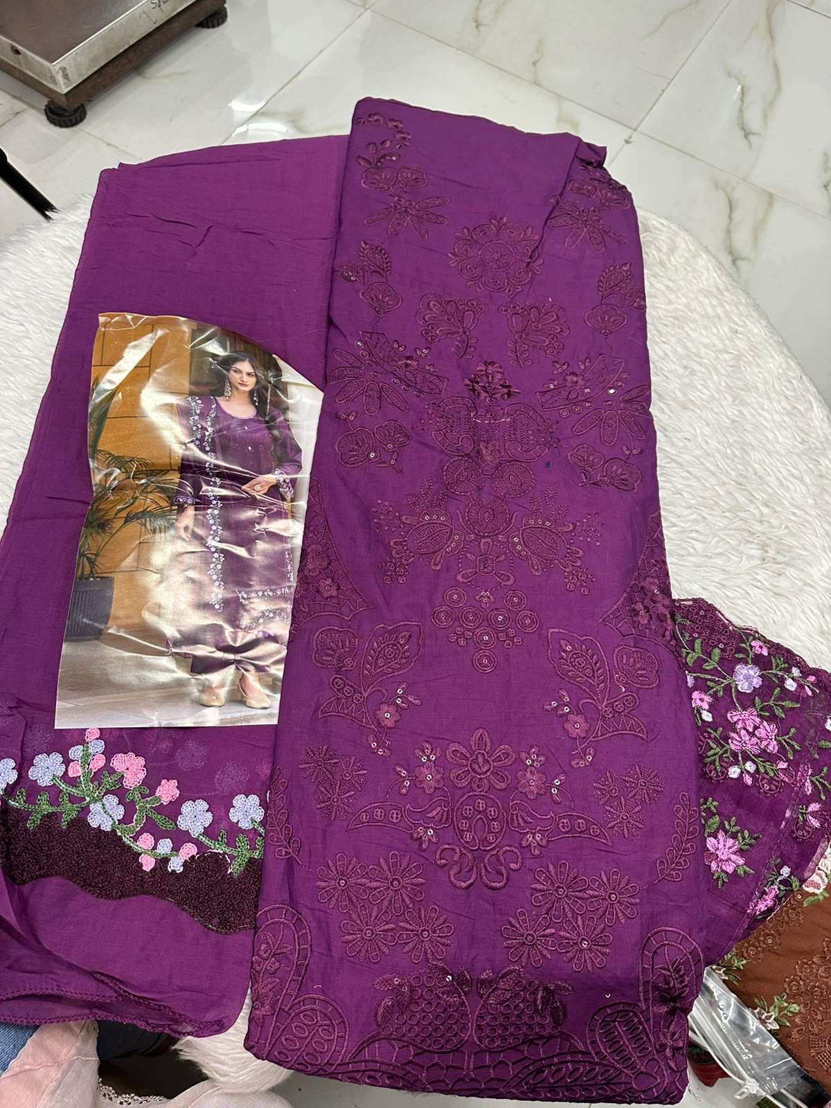 Falah Premium Cotton Colleciton Code - 50194 By Falah Designer Suits - 01 - 06