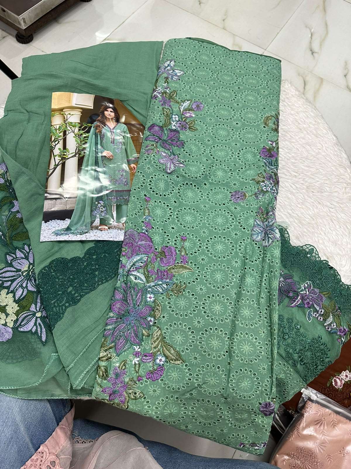 Falah Premium Cotton Colleciton Code - 50194 By Falah Designer Suits - 02
