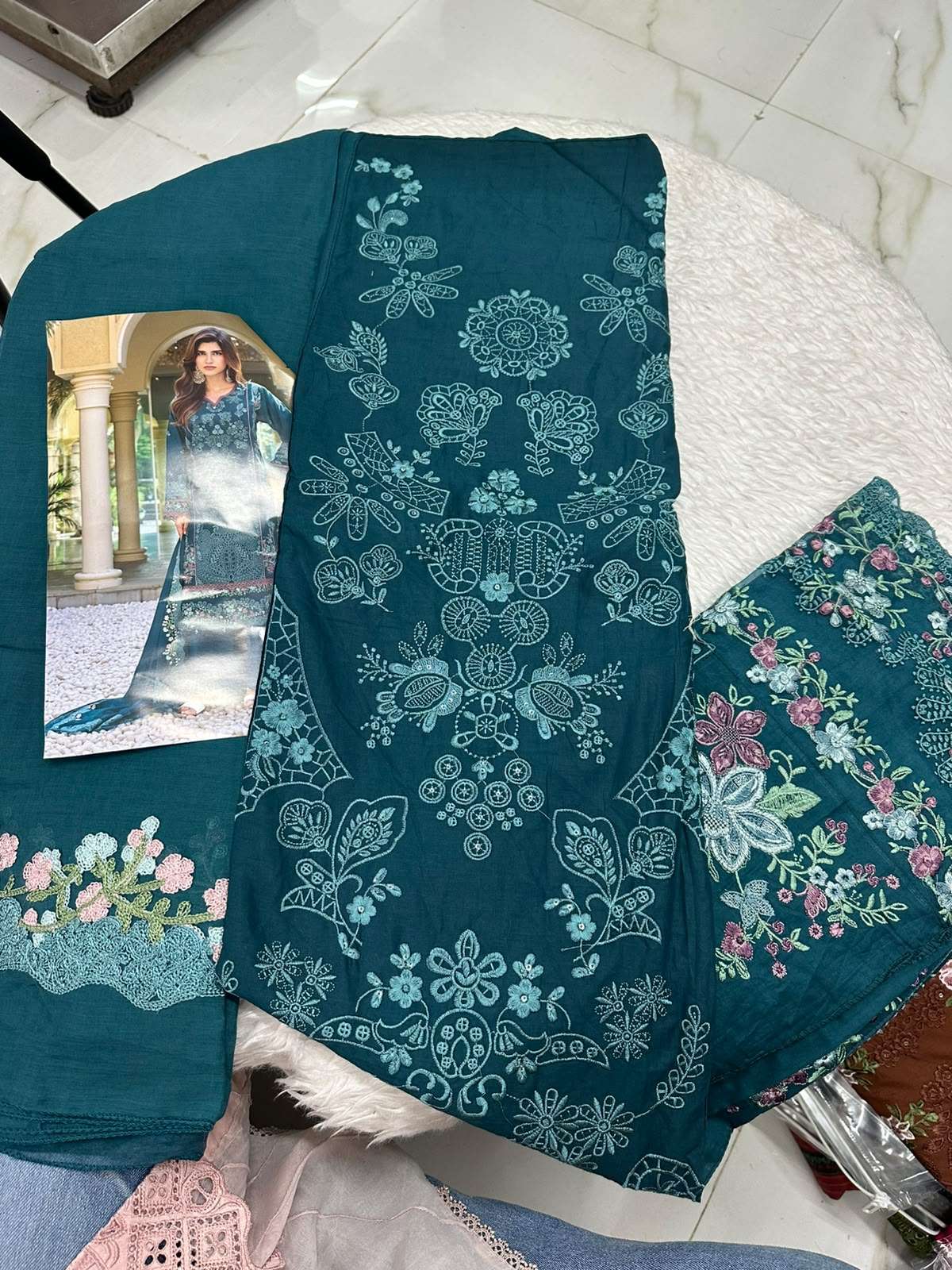 Falah Premium Cotton Colleciton Code - 50194 By Falah Designer Suits - 04