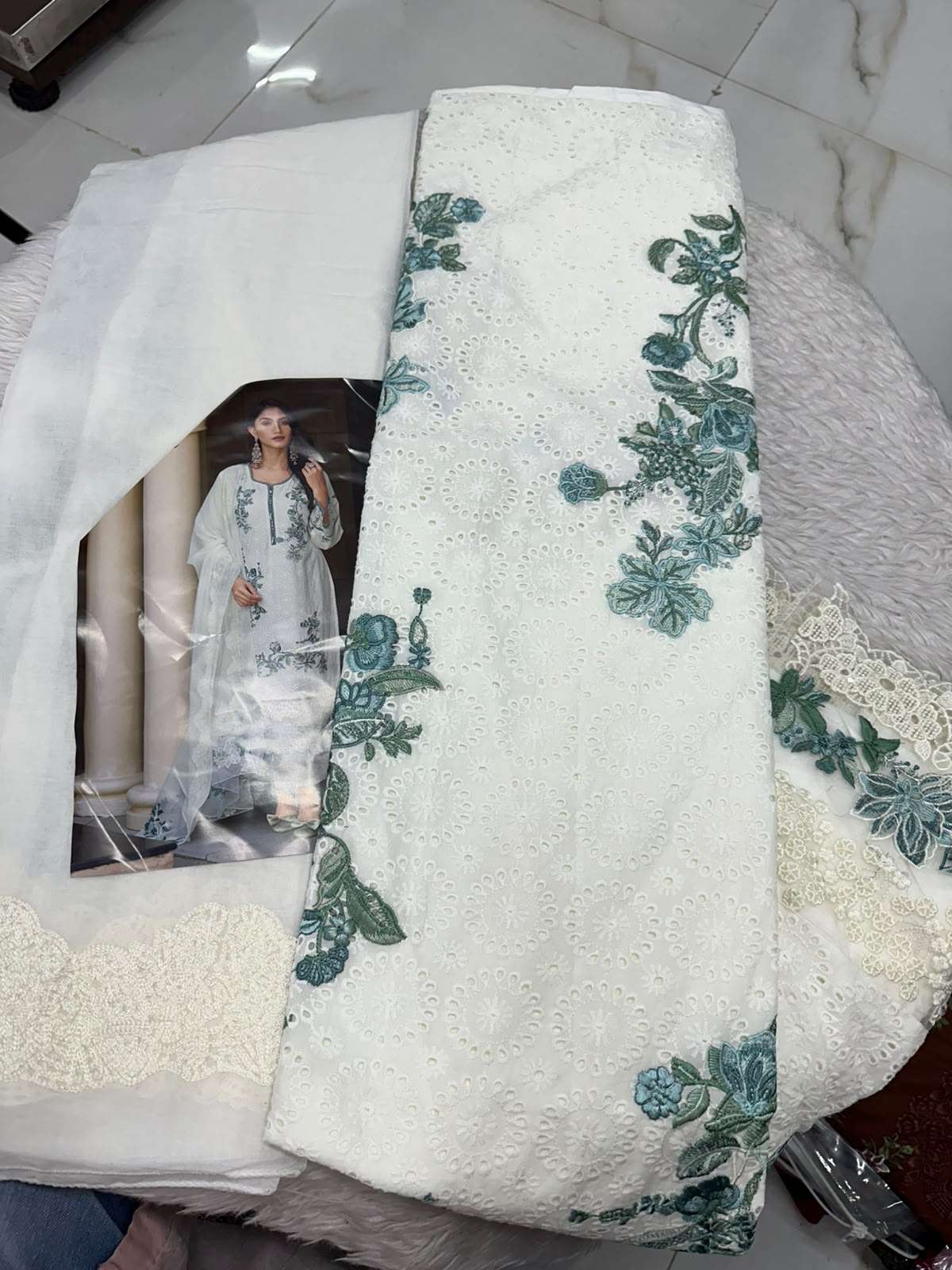 Falah Premium Cotton Colleciton Code - 50194 By Falah Designer Suits - 05