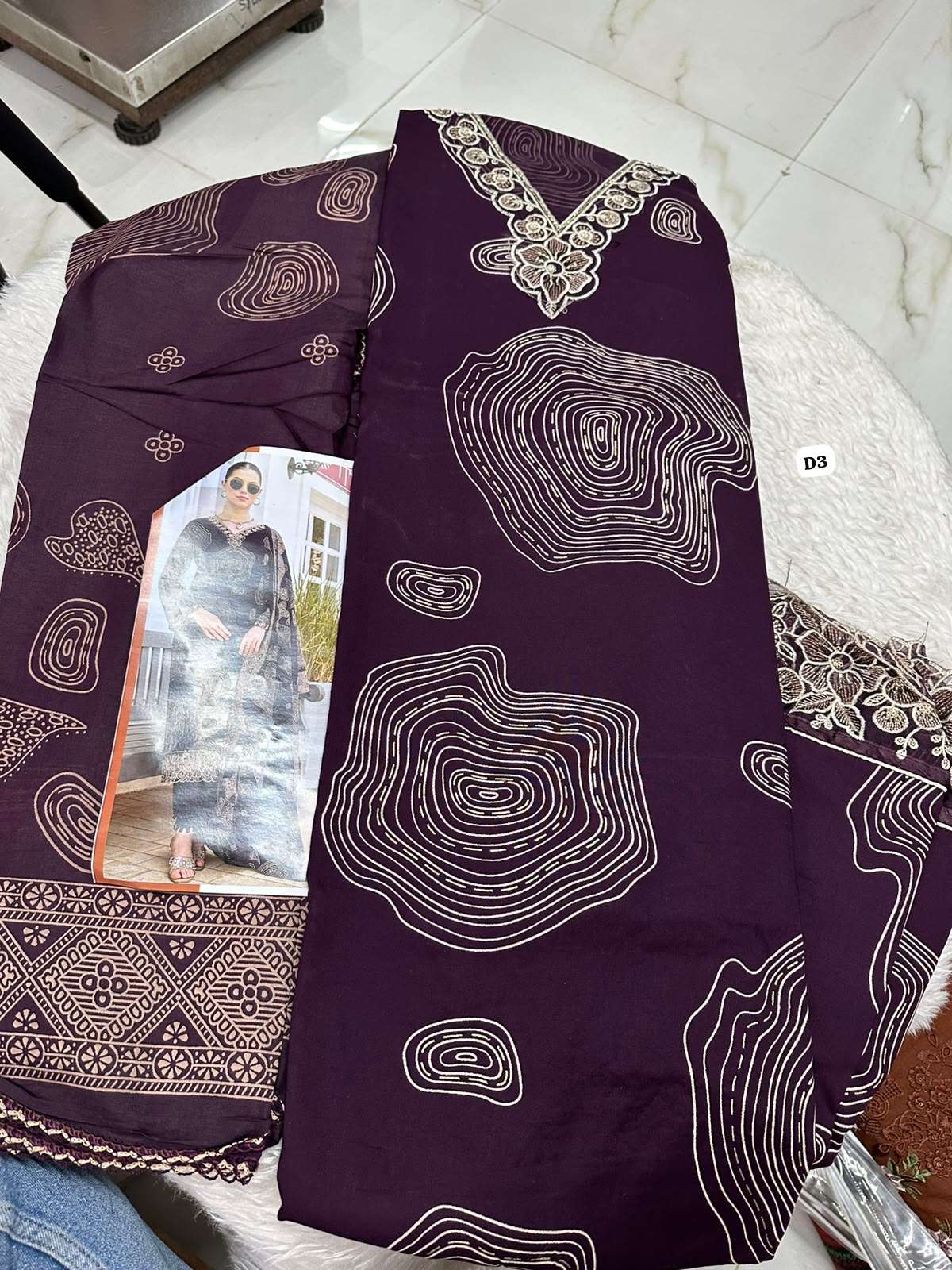 Falah Premium Cotton Colleciton Code - 50196 By Falah Designer Suits - 04