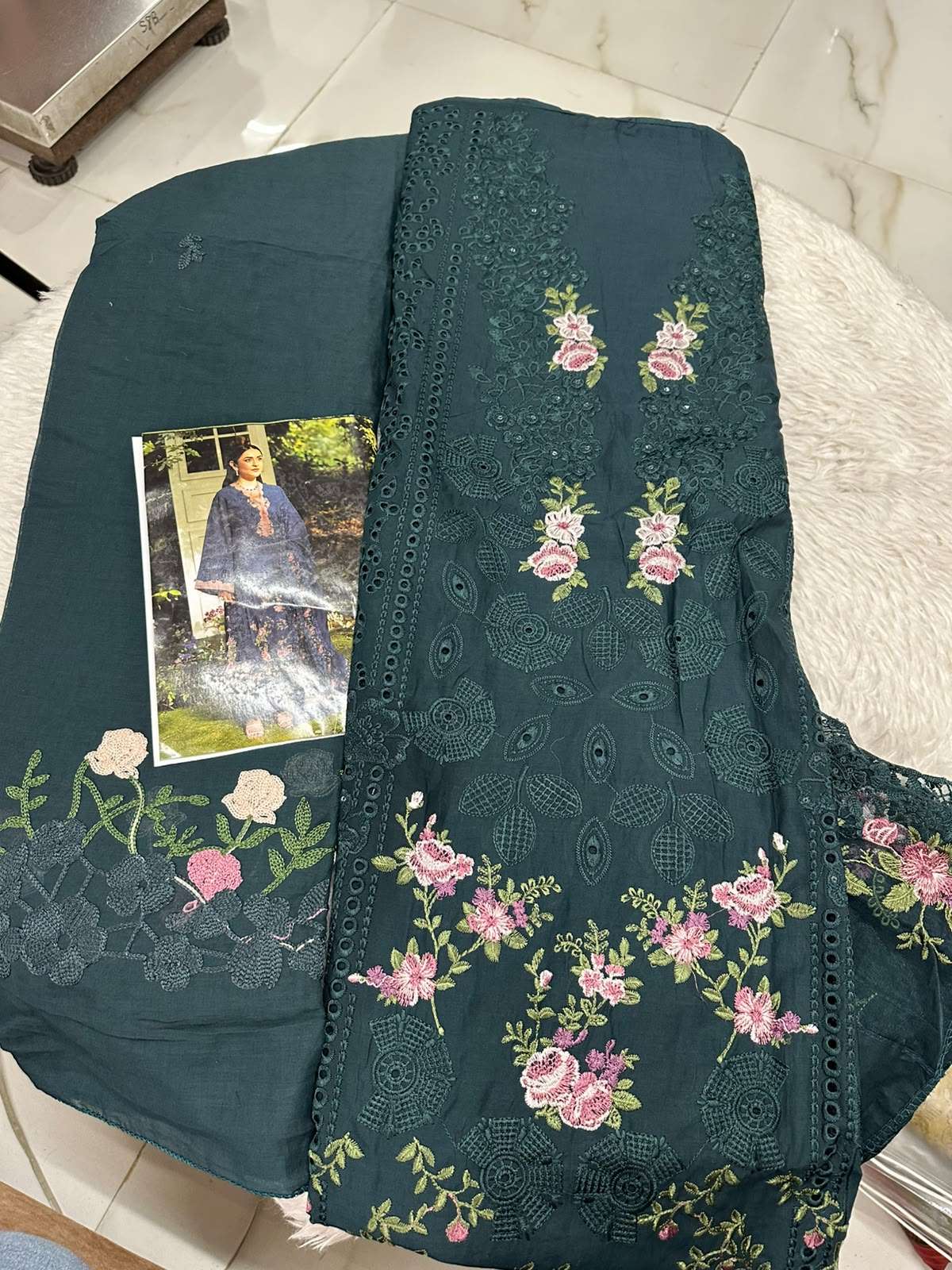 Falah Premium Cotton Colleciton Code - 50197 By Falah Designer Suits - 01 - 04