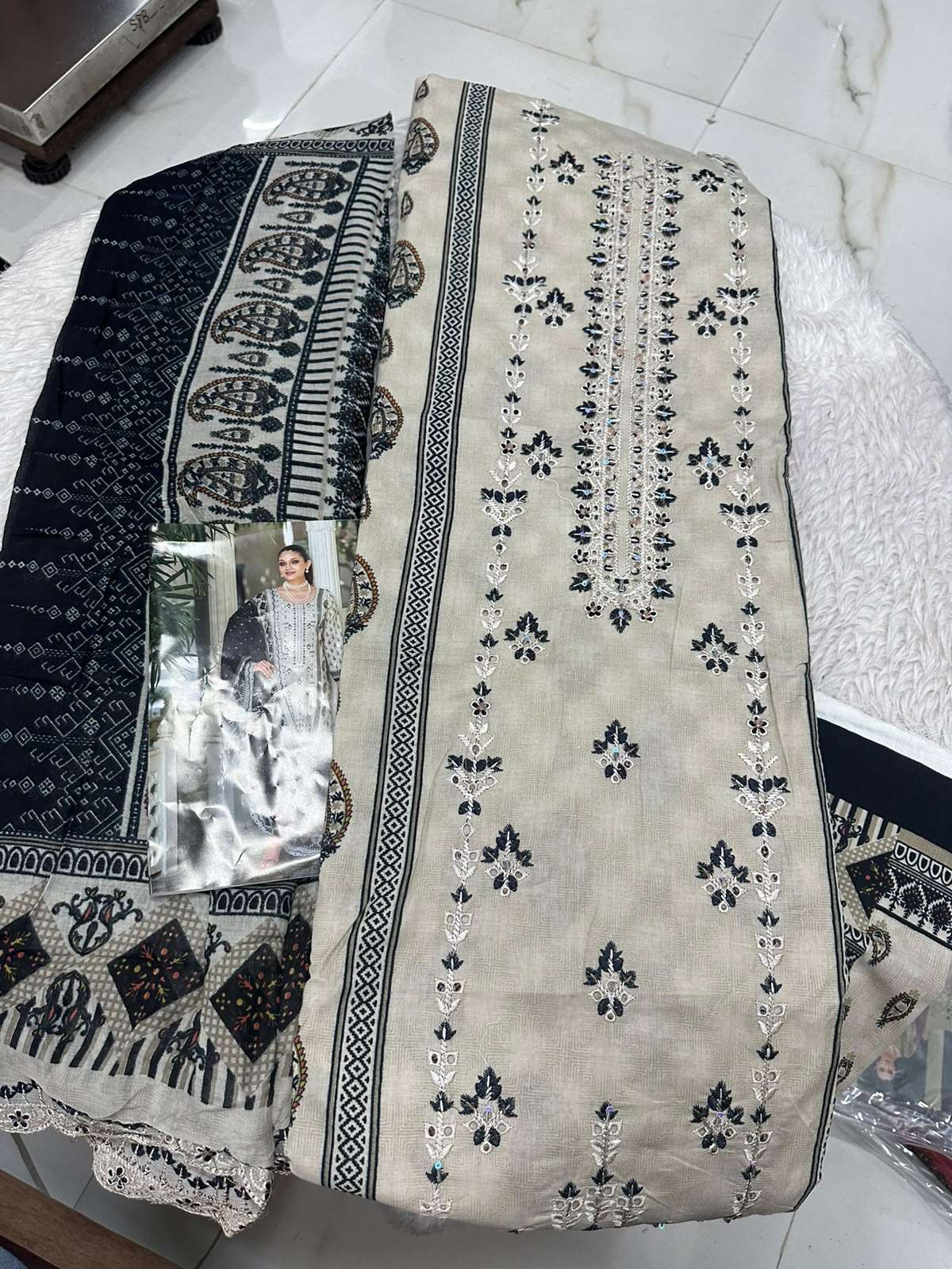 Falah Premium Cotton Colleciton Code - 50198 By Falah Designer Suits - 02