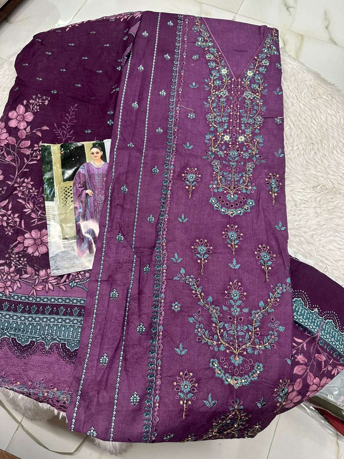 Falah Premium Cotton Colleciton Code - 50198 By Falah Designer Suits - 06