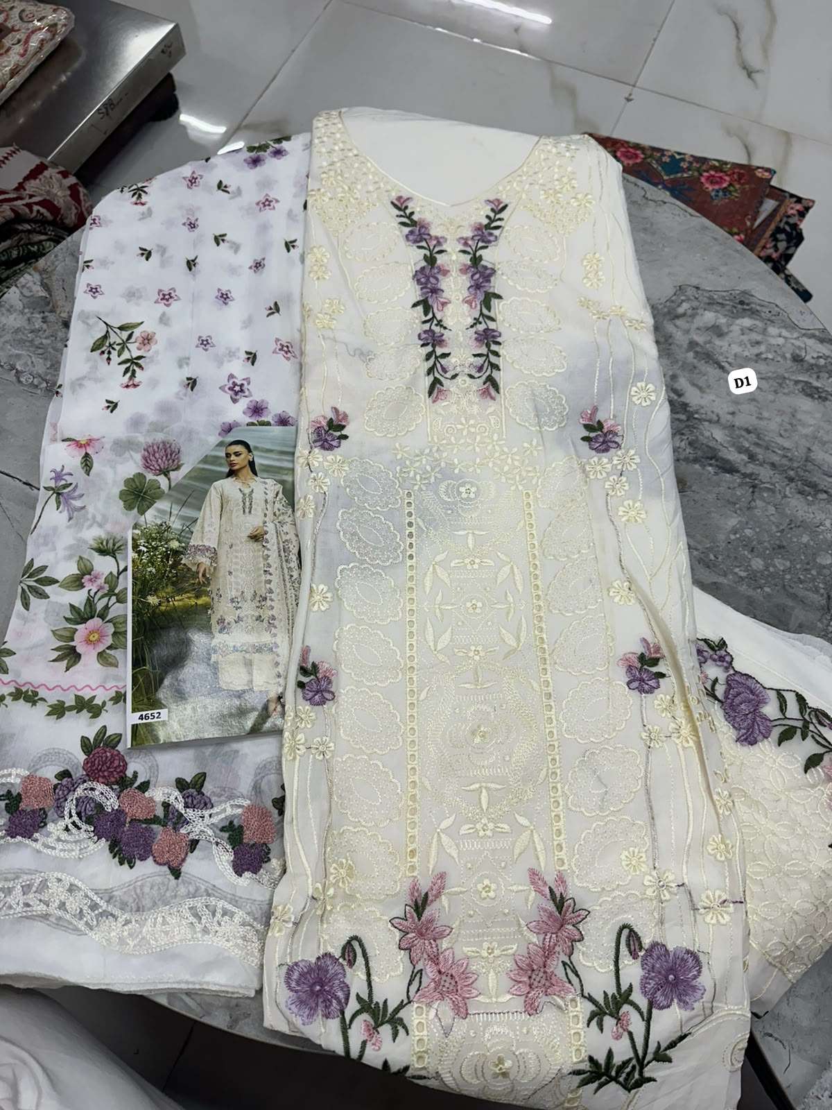 Falah Premium Cotton Colleciton Code - 50199 By Falah Designer Suits - 03