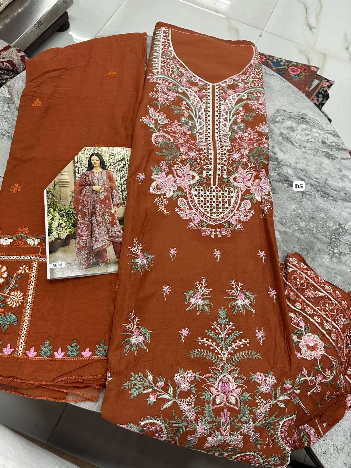 Falah Premium Cotton Colleciton Code - 50199 By Falah Designer Suits - 04