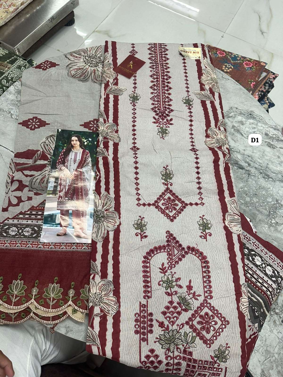 Falah Premium Cotton Colleciton Code - 50200 By Falah Designer Suits - 02