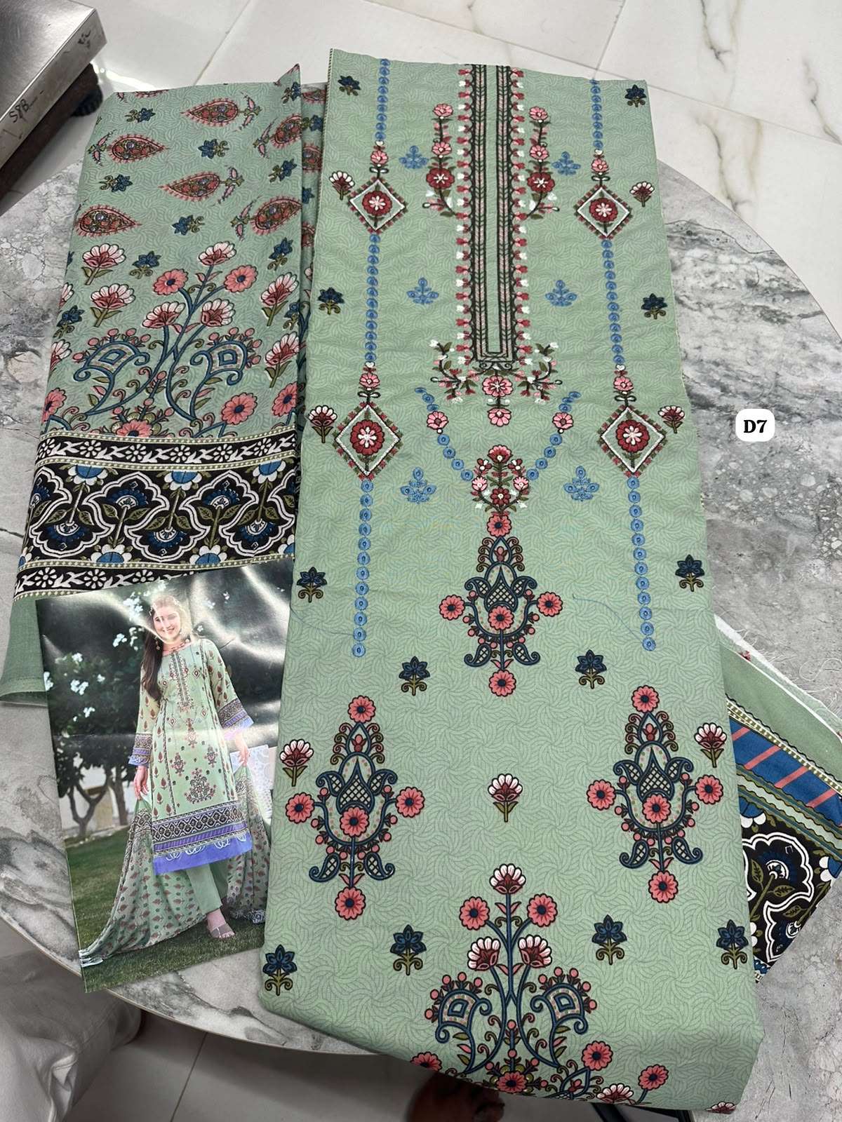Falah Premium Cotton Colleciton Code - 50201 By Falah Designer Suits - 06