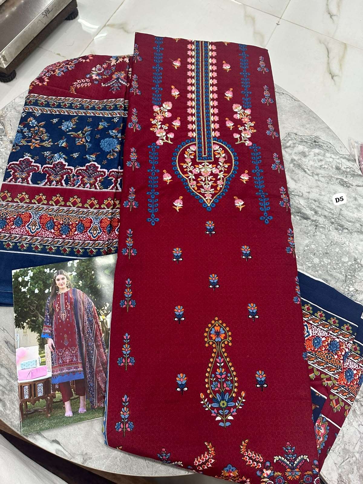 Falah Premium Cotton Colleciton Code - 50201 By Falah Designer Suits - 07