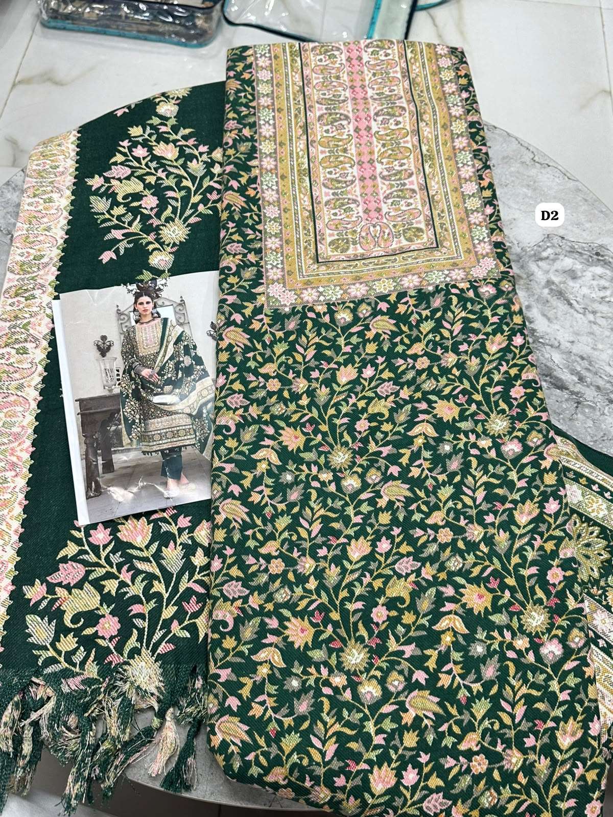 Falah Premium Cotton Colleciton Code - 50202 By Falah Designer Suits - 01