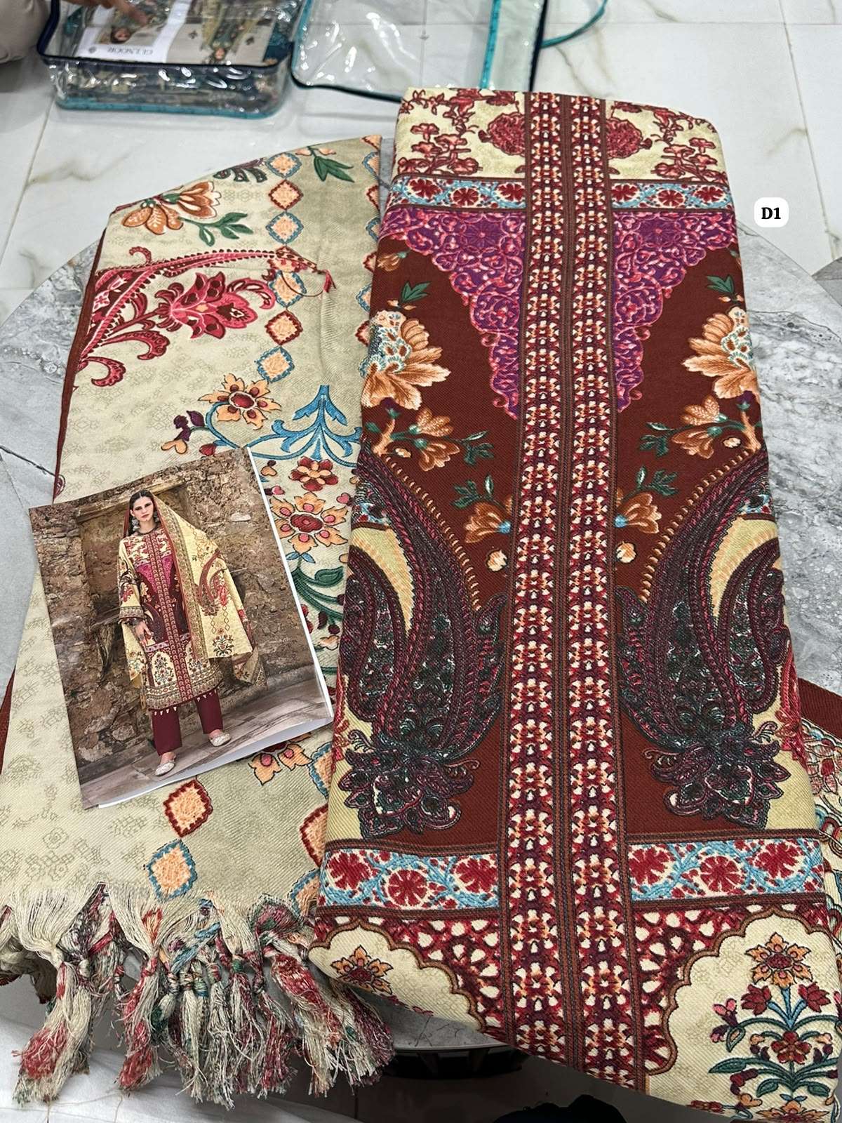Falah Premium Cotton Colleciton Code - 50202 By Falah Designer Suits - 02