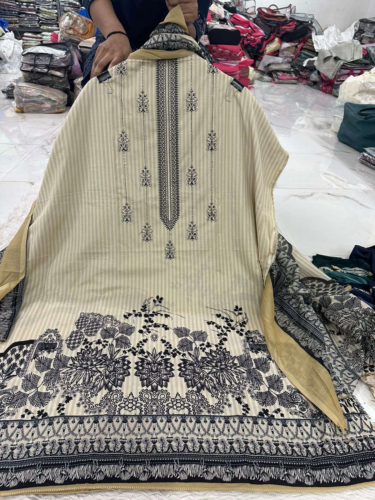 Falah Premium Cotton Colleciton Code - NOP81 By Falah Designer Suits - 09