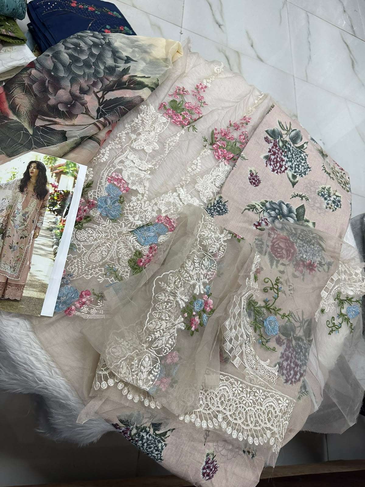 Falah Premium Cotton Collection Code - 50205 by Falah Designer Suits - 07