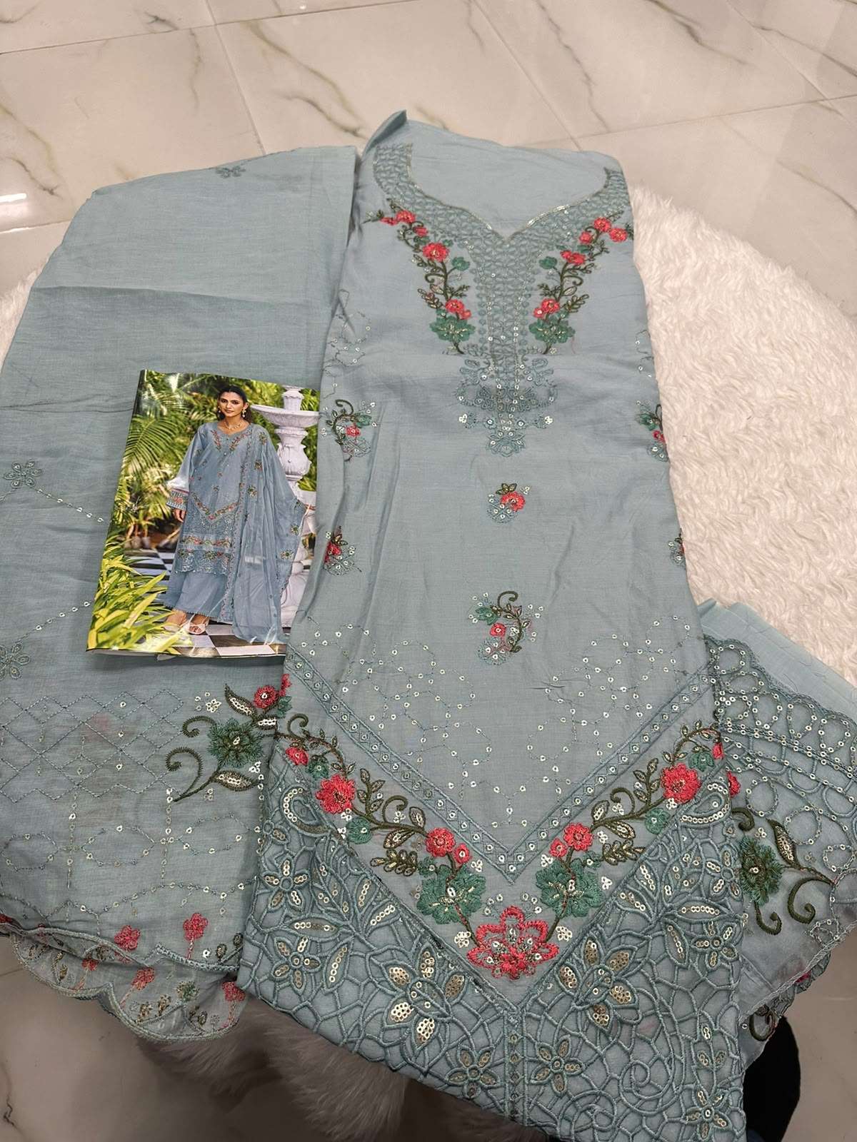 Falah Premium Cotton Collection Code - 50206 by Falah Designer Suits - 03