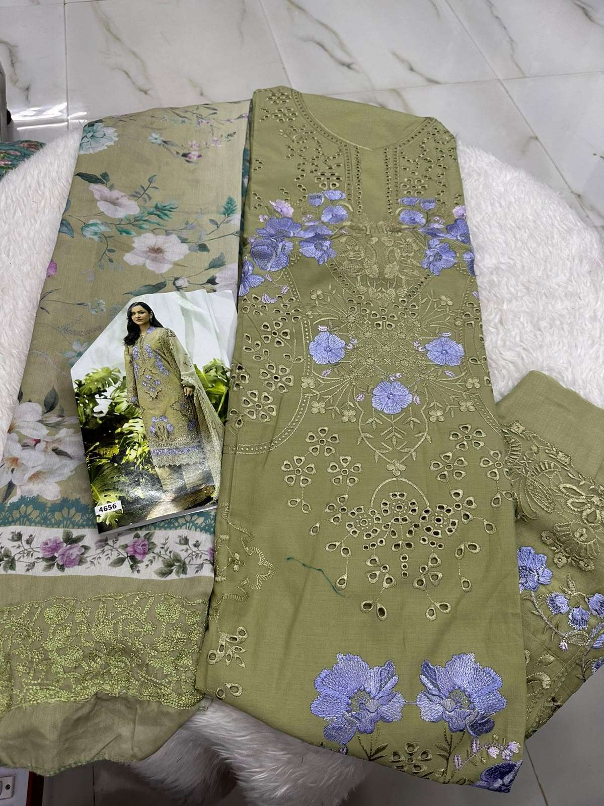 Falah Premium Cotton Collection Code - 50207 by Falah Designer Suits - 01 - 06 B