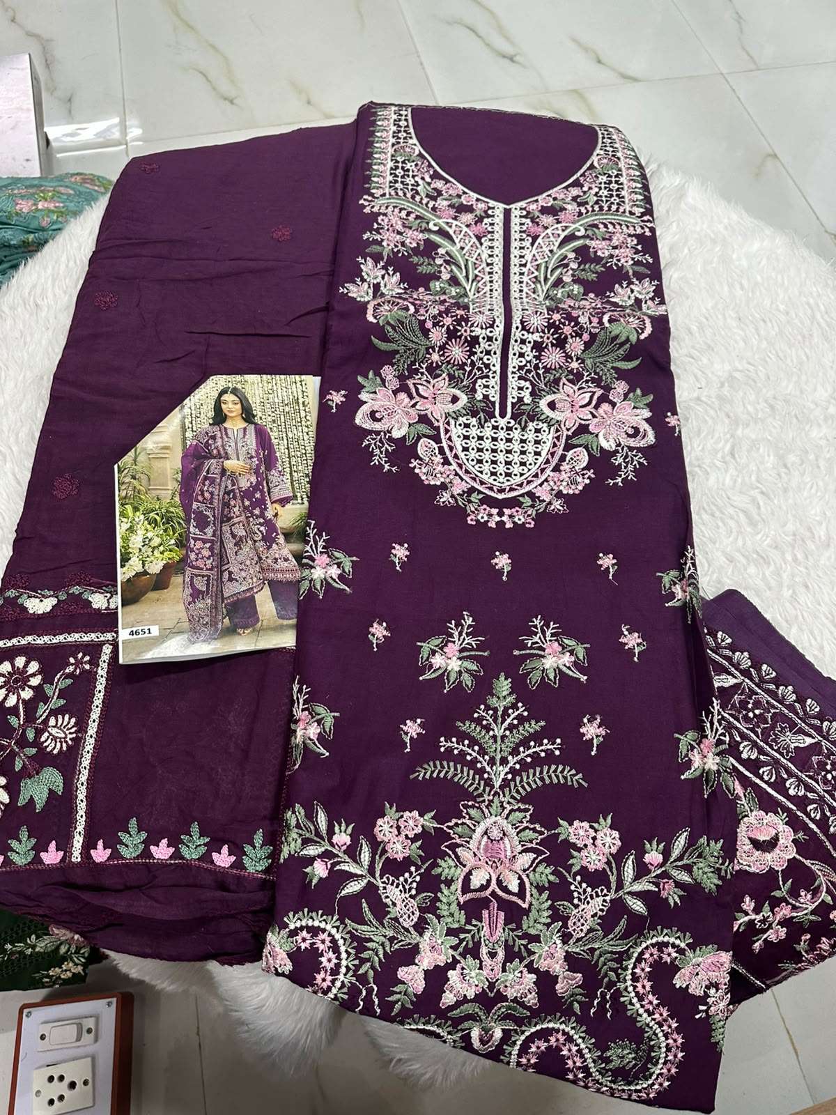 Falah Premium Cotton Collection Code - 50207 by Falah Designer Suits - 02