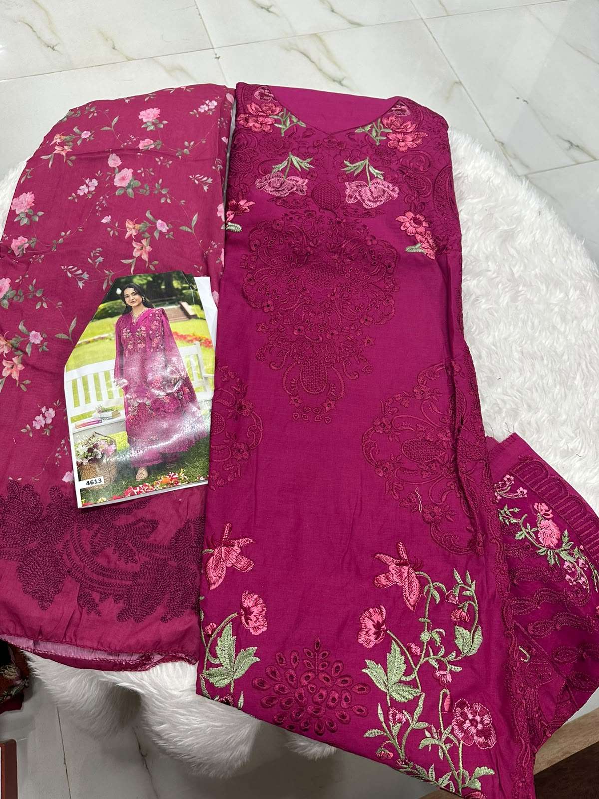 Falah Premium Cotton Collection Code - 50208 by Falah Designer Suits - 03