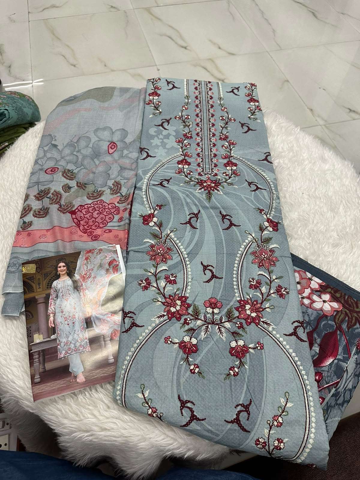 Falah Premium Cotton Collection Code - 50209 by Falah Designer Suits - 03